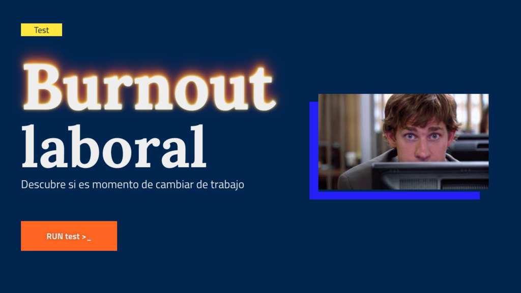 test burnout laboral