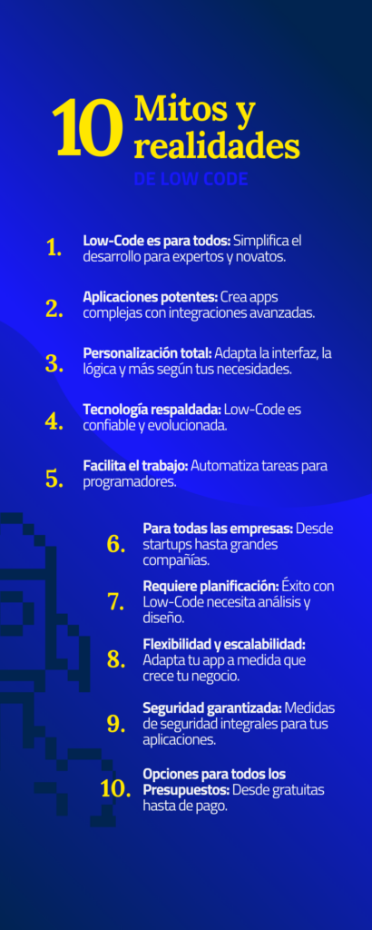 Mitos realidades low code